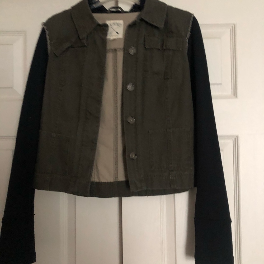 LA hearts military jacket